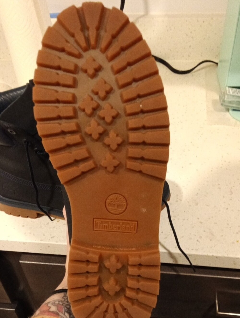 Timberland Kids Brown Gum Sole Leather Boots